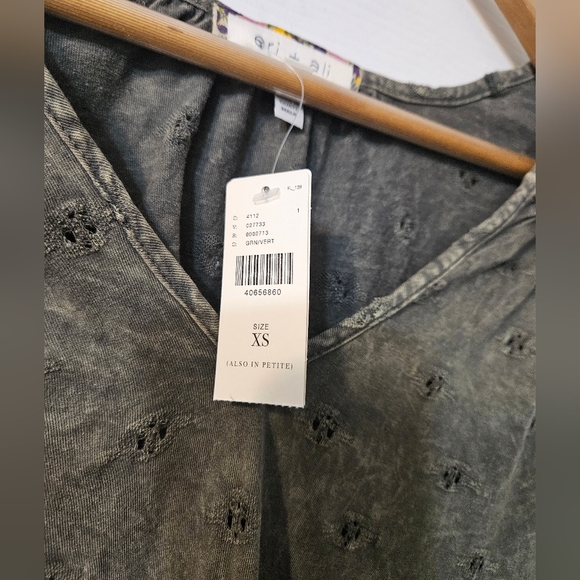 NWT Anthropologie Eri + Ali Calvie Boho Eyelet Bell Sleeve - Picture 3 of 7